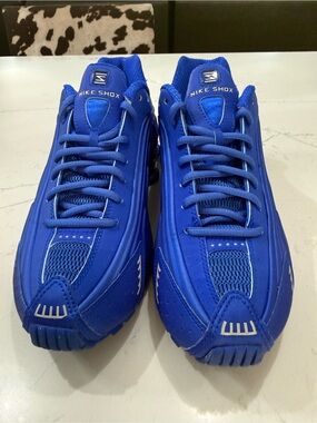 Nike Shox Royal Blue Performance Sneakers